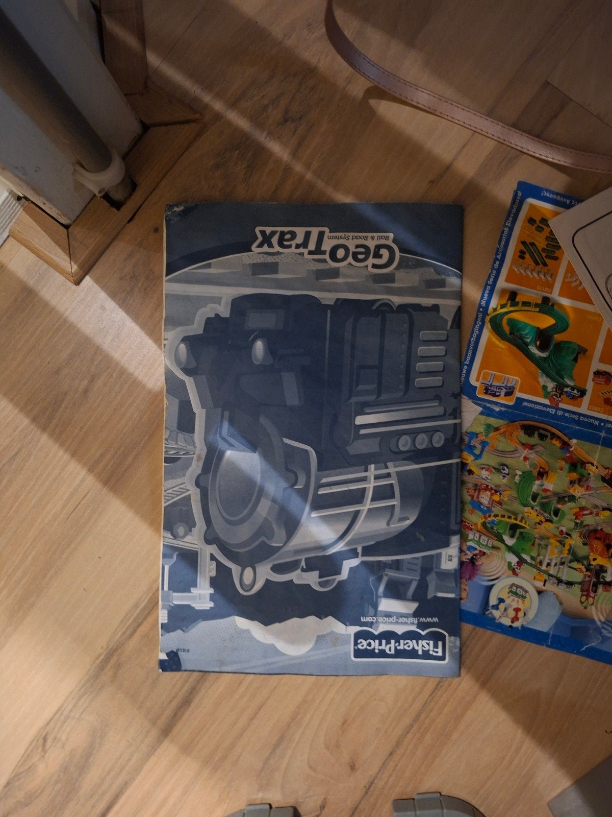 Fisher-Price GeoTrax Treinset en Speelset, Ophalen, Zo goed als nieuw, Overige typen, Met geluid