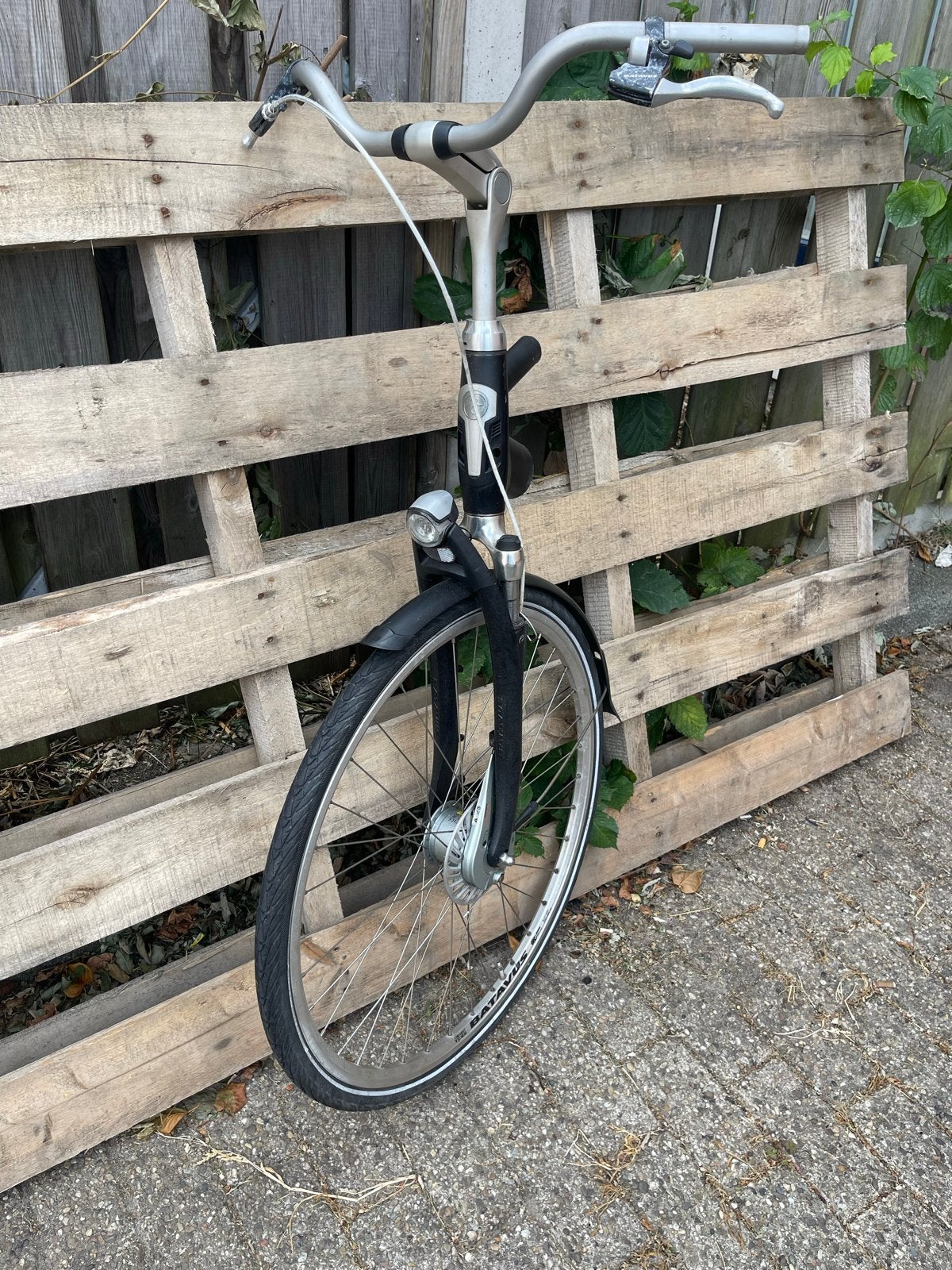 Batavus Voorvork Compleet met Naafdynamo en Stuur, Ophalen, Gebruikt, Voorvork, Aluminium
