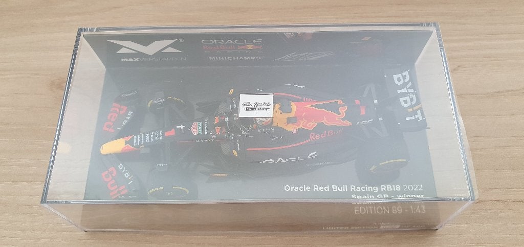 Max Verstappen GP Spanje 2022, Ophalen of Verzenden, Nieuw, Auto, MiniChamps