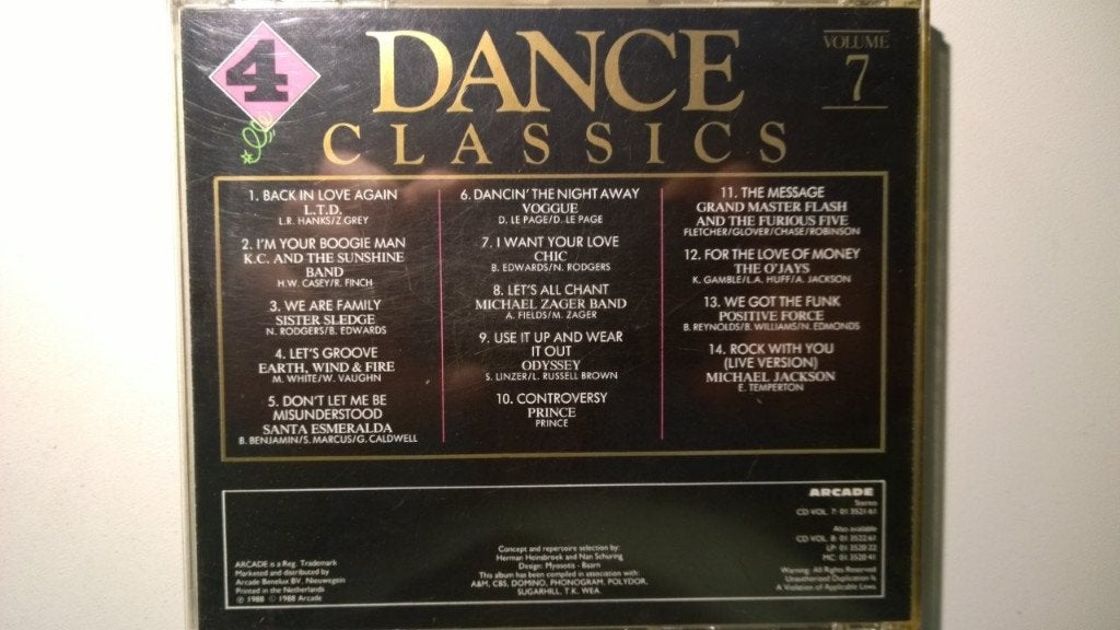 Dance Classics Volume 7, Ophalen of Verzenden, Zo goed als nieuw