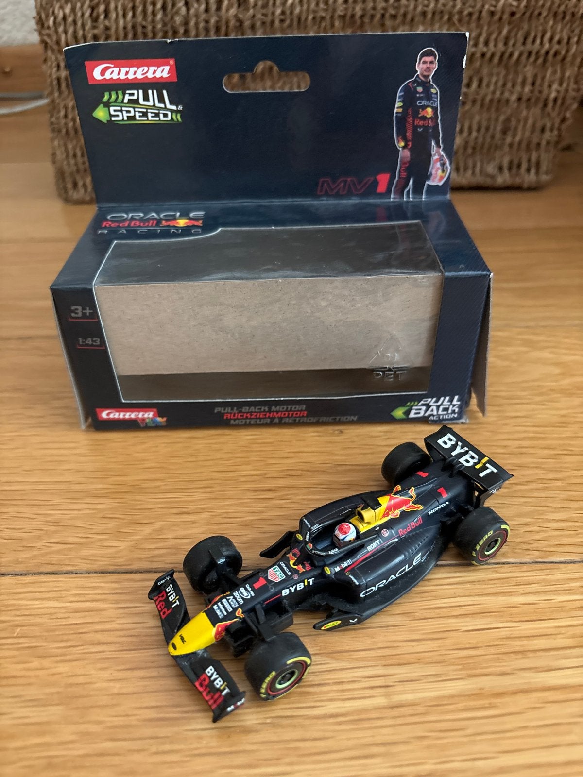Carrera Pull Speed Max Verstappen Red Bull F1 Auto, Ophalen of Verzenden, Zo goed als nieuw