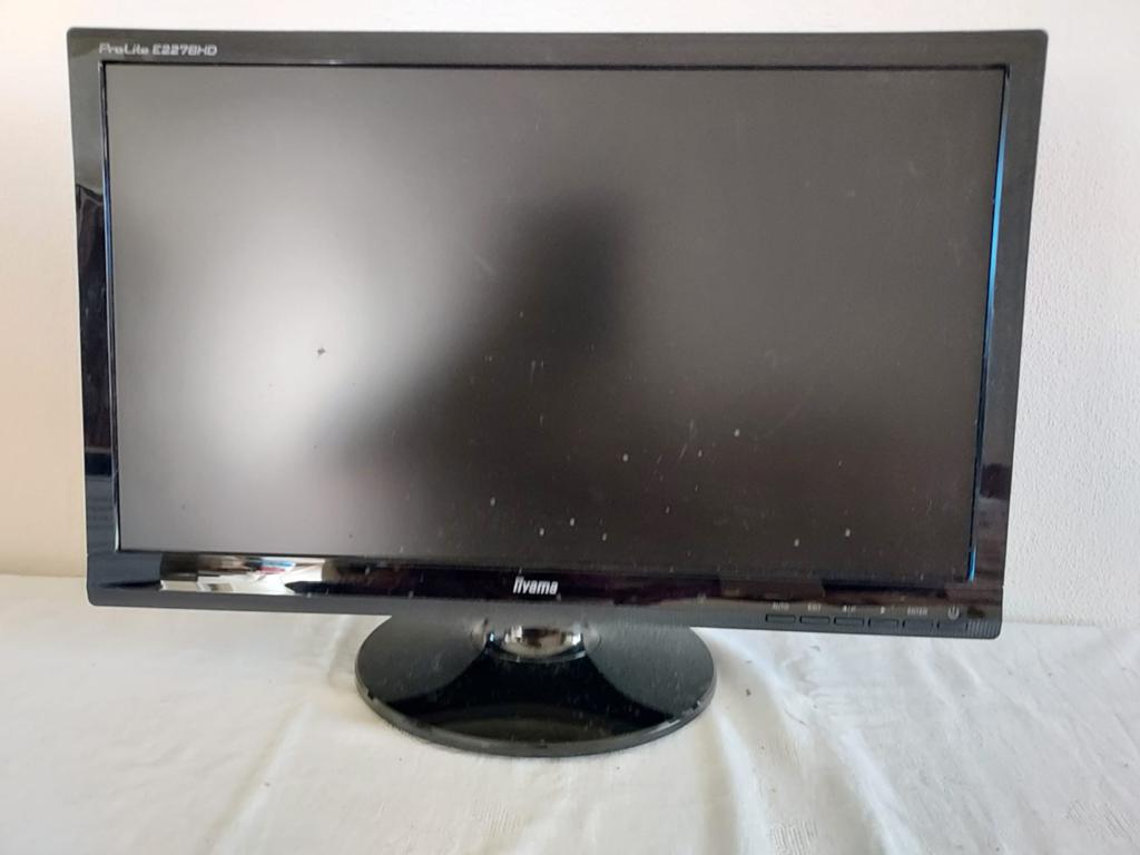 Iiyama ProLite E2278HD Monitor - Full HD, 21.5 inch, Computers en Software, Monitoren, Ophalen, Gebruikt, Full HD, DVI