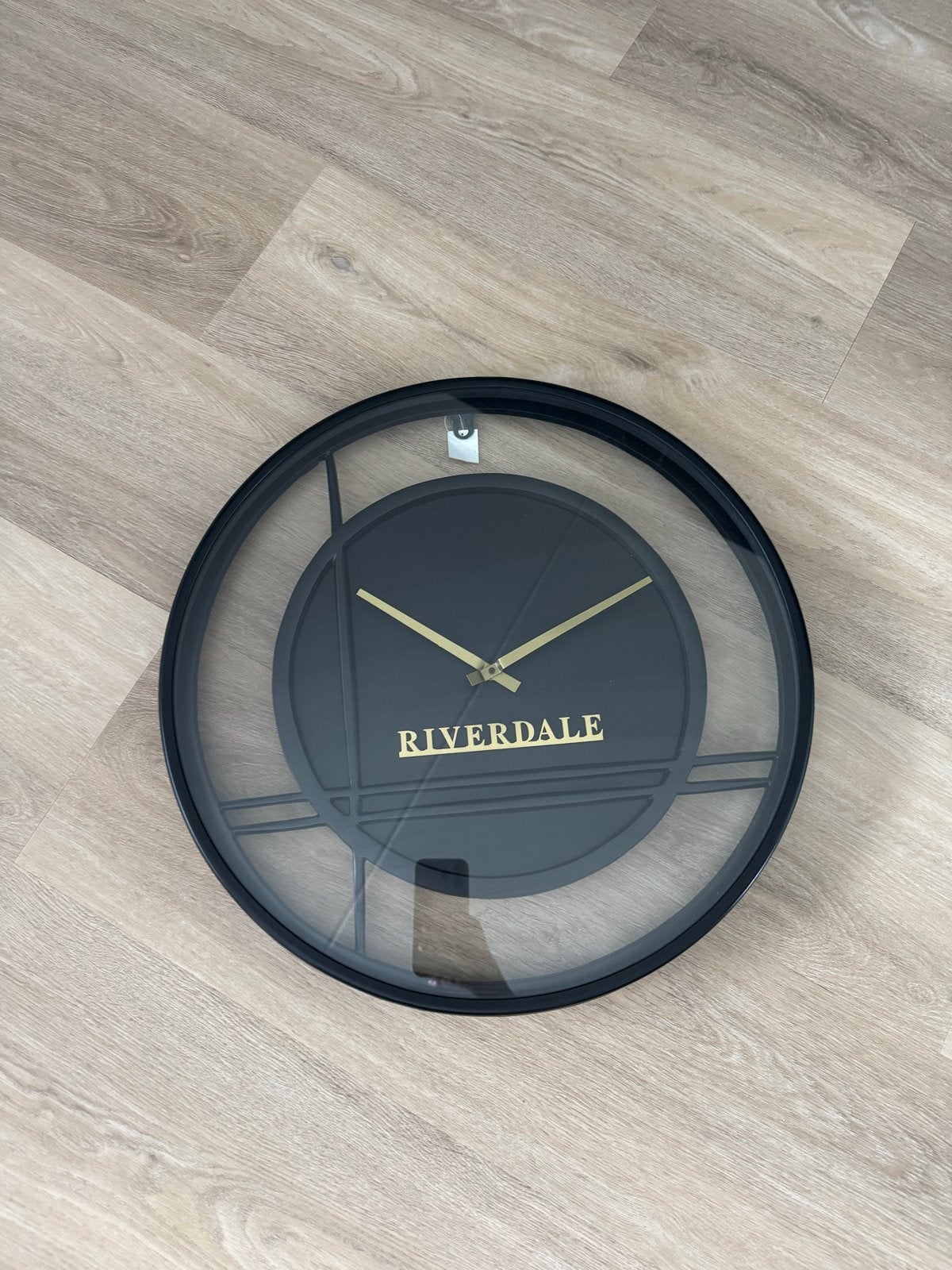 Nieuwe 50 cm Riverdale Wandklok Dean, Ophalen, Wandklok, Analoog, Werkt op batterijen