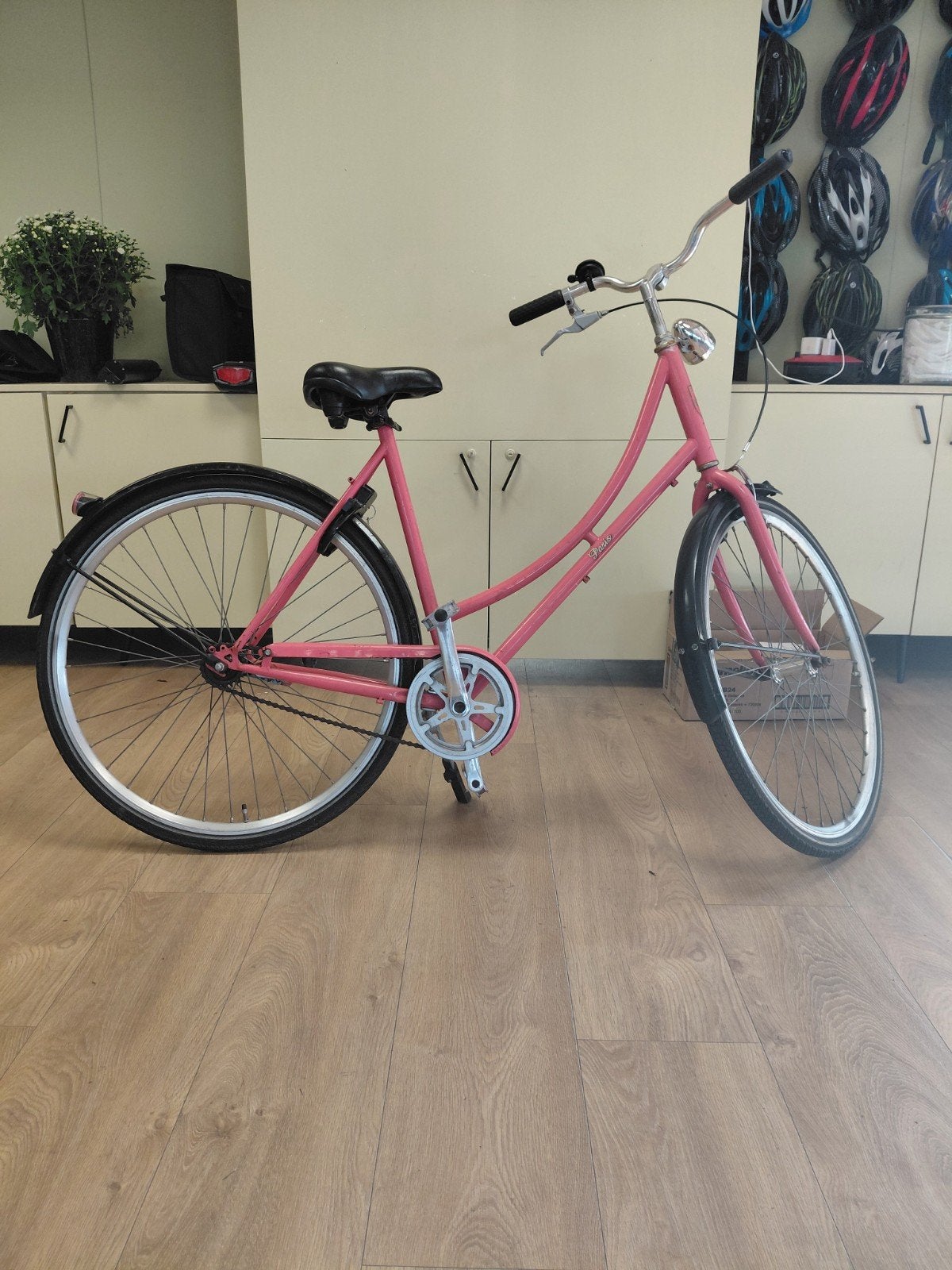 Roze stadfiets / pink bike, Ophalen, Gebruikt