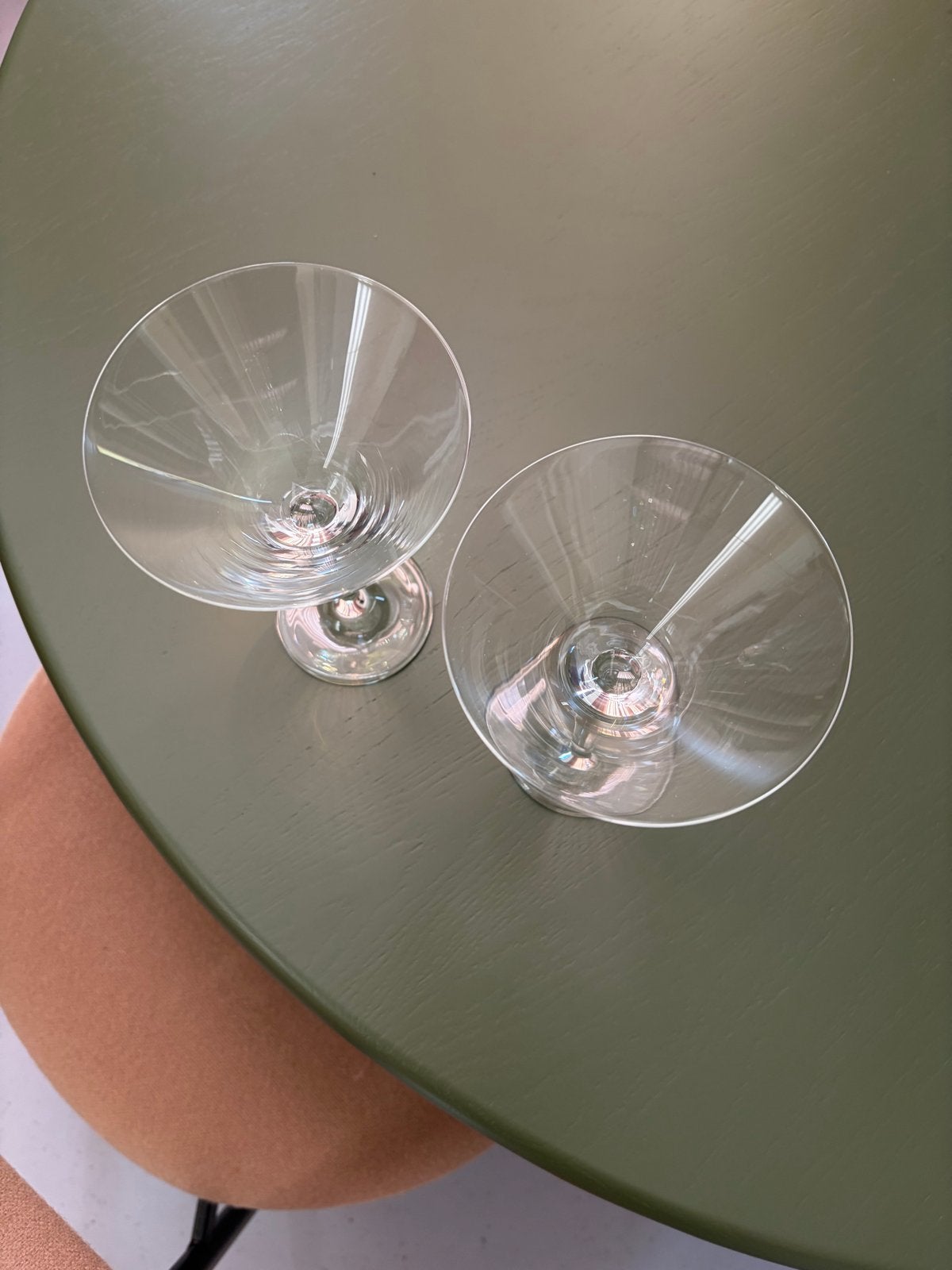 Espresso Martini Glazen - Set van 2, Overige typen, Ophalen, Zo goed als nieuw, Glas