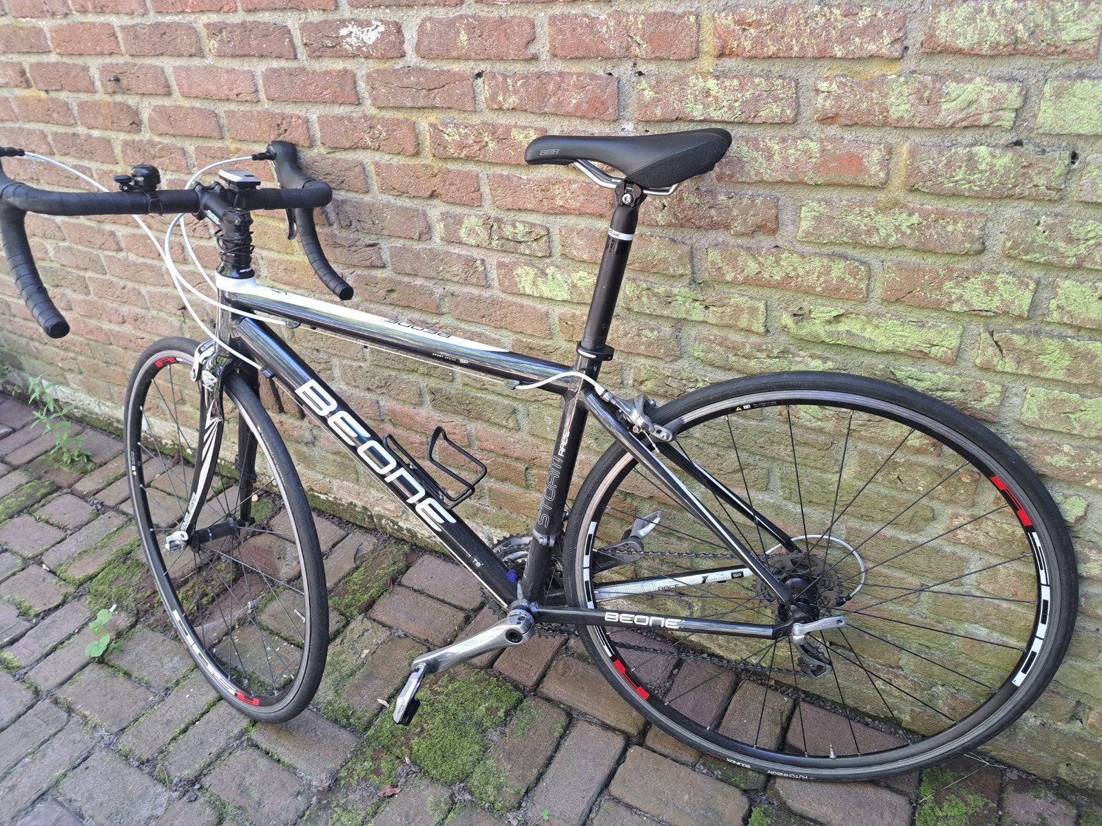 be-one storm racefiets mt 49, Fietsen en Brommers, Fietsen | Racefietsen, Gebruikt, Velgrem, 49 tot 53 cm, Meer dan 20 versnellingen