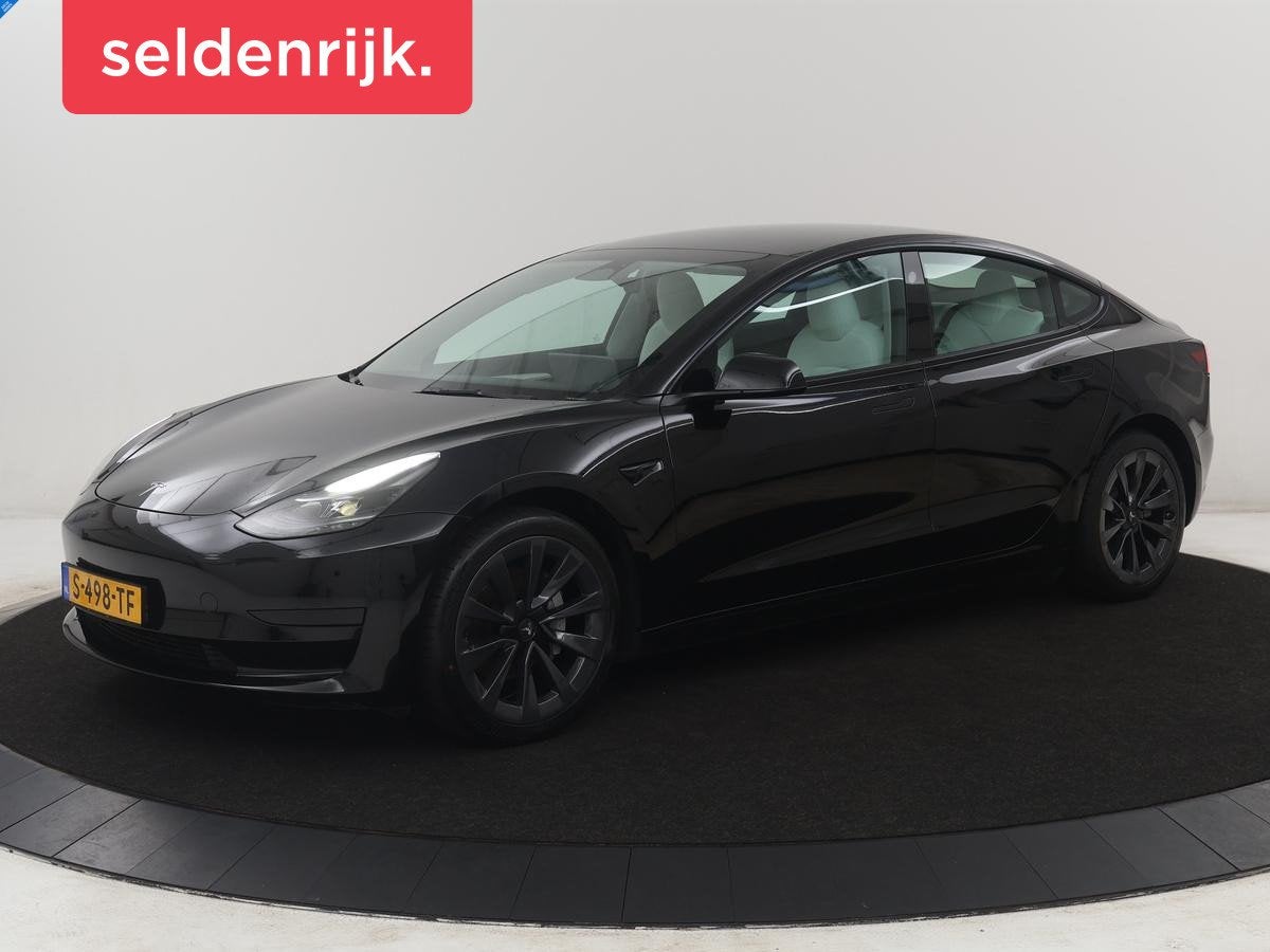 Tesla Model 3 Standard RWD Plus 60 kWh | SOH 91,8 % | Panora, Auto's, Automaat, 238 pk, Gebruikt, Zwart