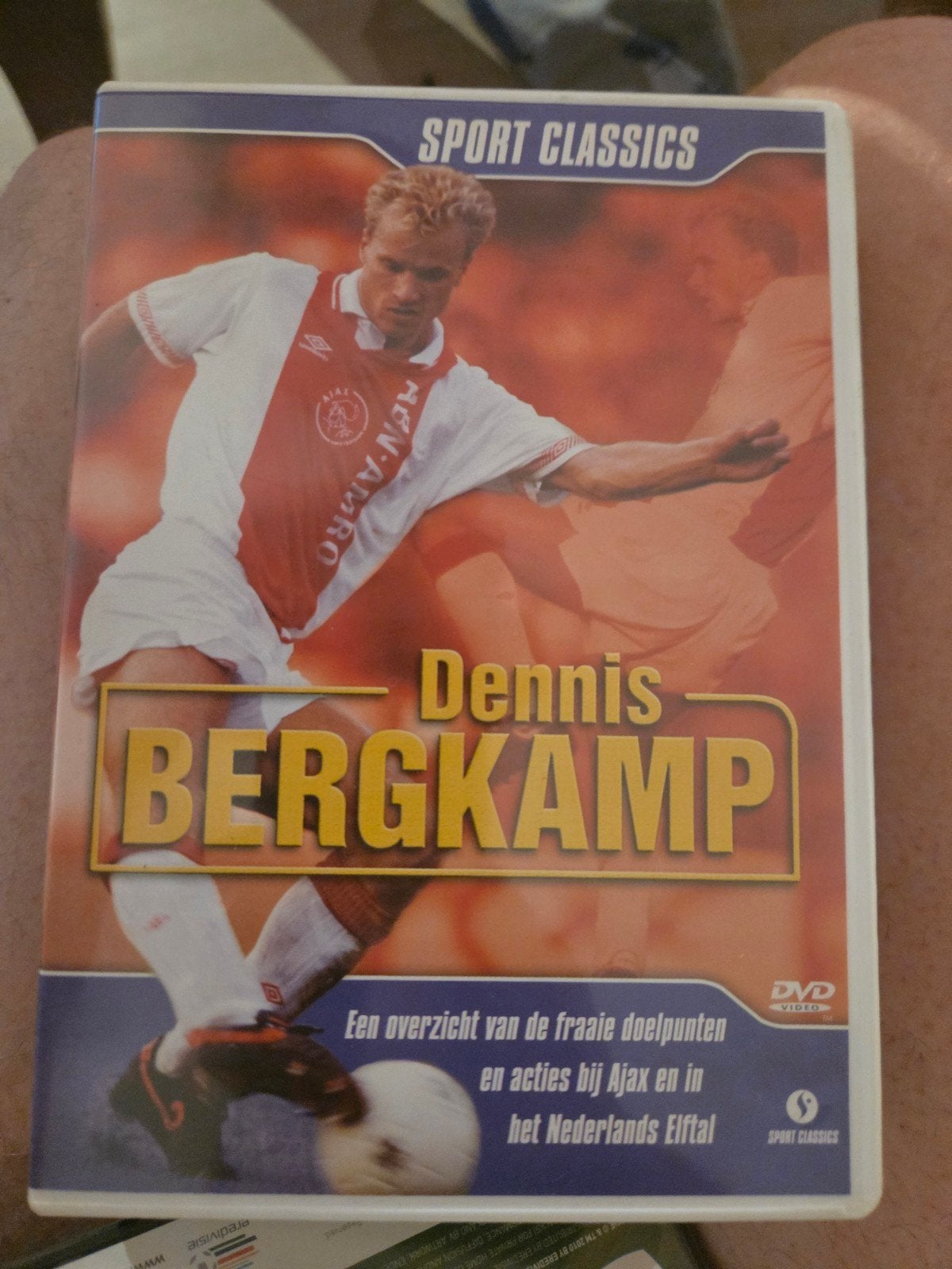 Dennis Bergkamp Sport Classics DVD, Gebruikt, Alle leeftijden, Voetbal, Documentaire