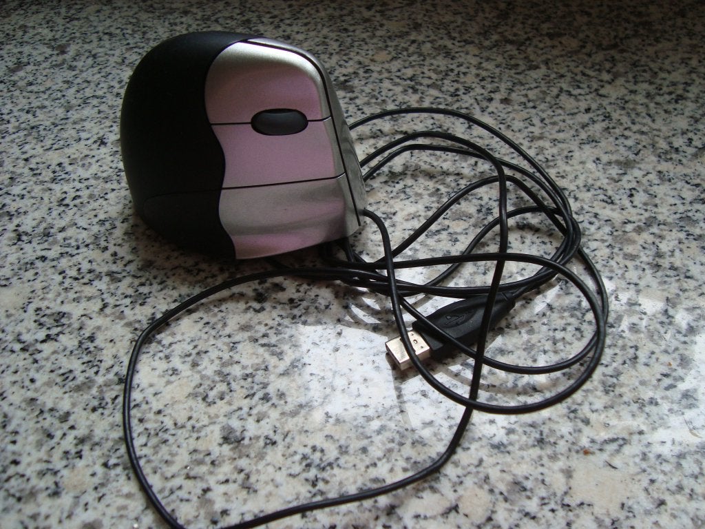 Ergonomische muis, Computers en Software, Muizen, Ophalen of Verzenden, Zo goed als nieuw, Bedraad, Muis