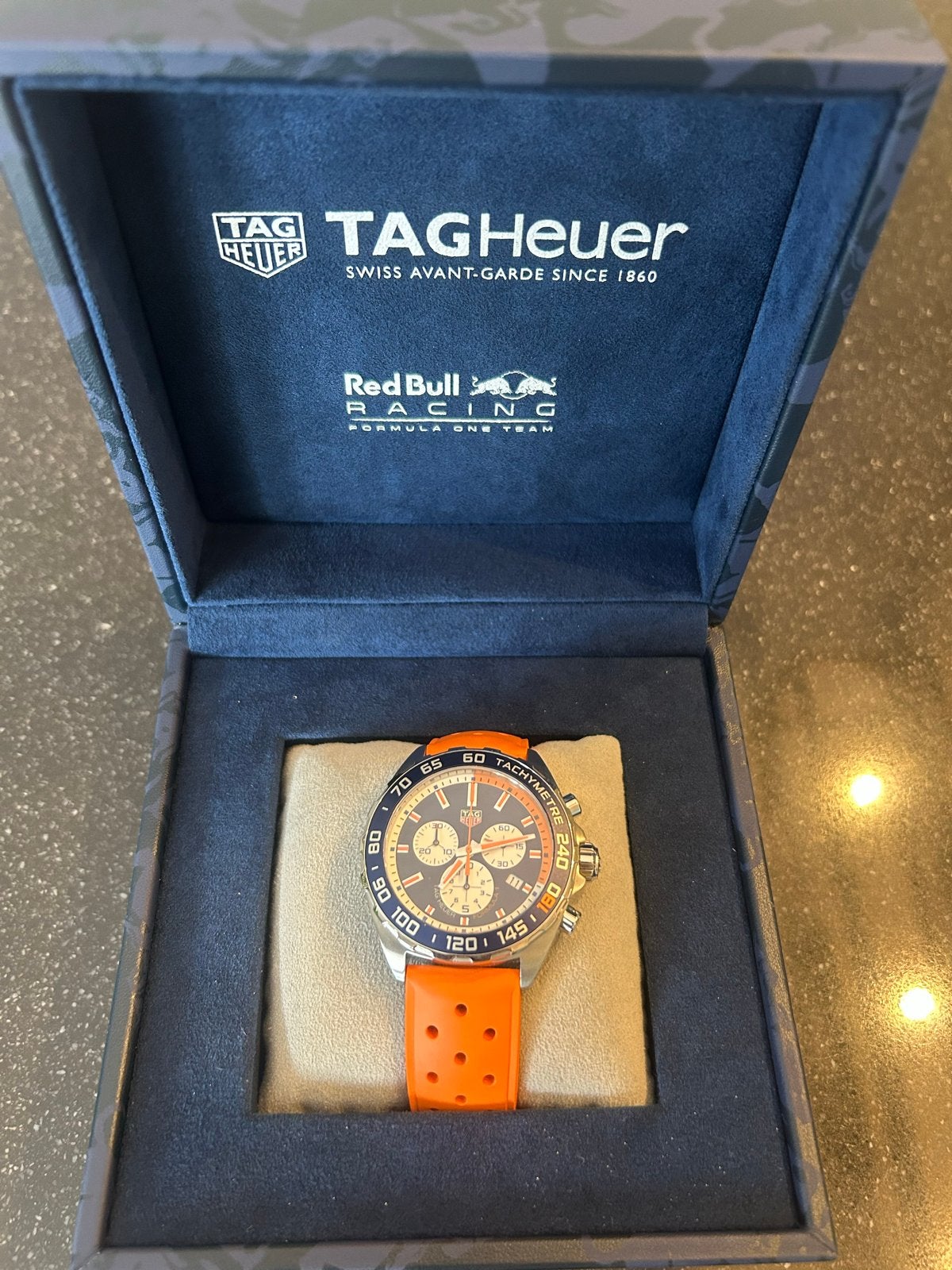 Max Verstappen Tag Heuer formule 1, Ophalen, Staal, Polshorloge, Kunststof