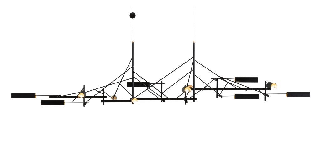 Moooi Tinkering 140 hanglamp - NIEUW IN DOOS, Ophalen, Zo goed als nieuw, Metaal, Overige fittingen