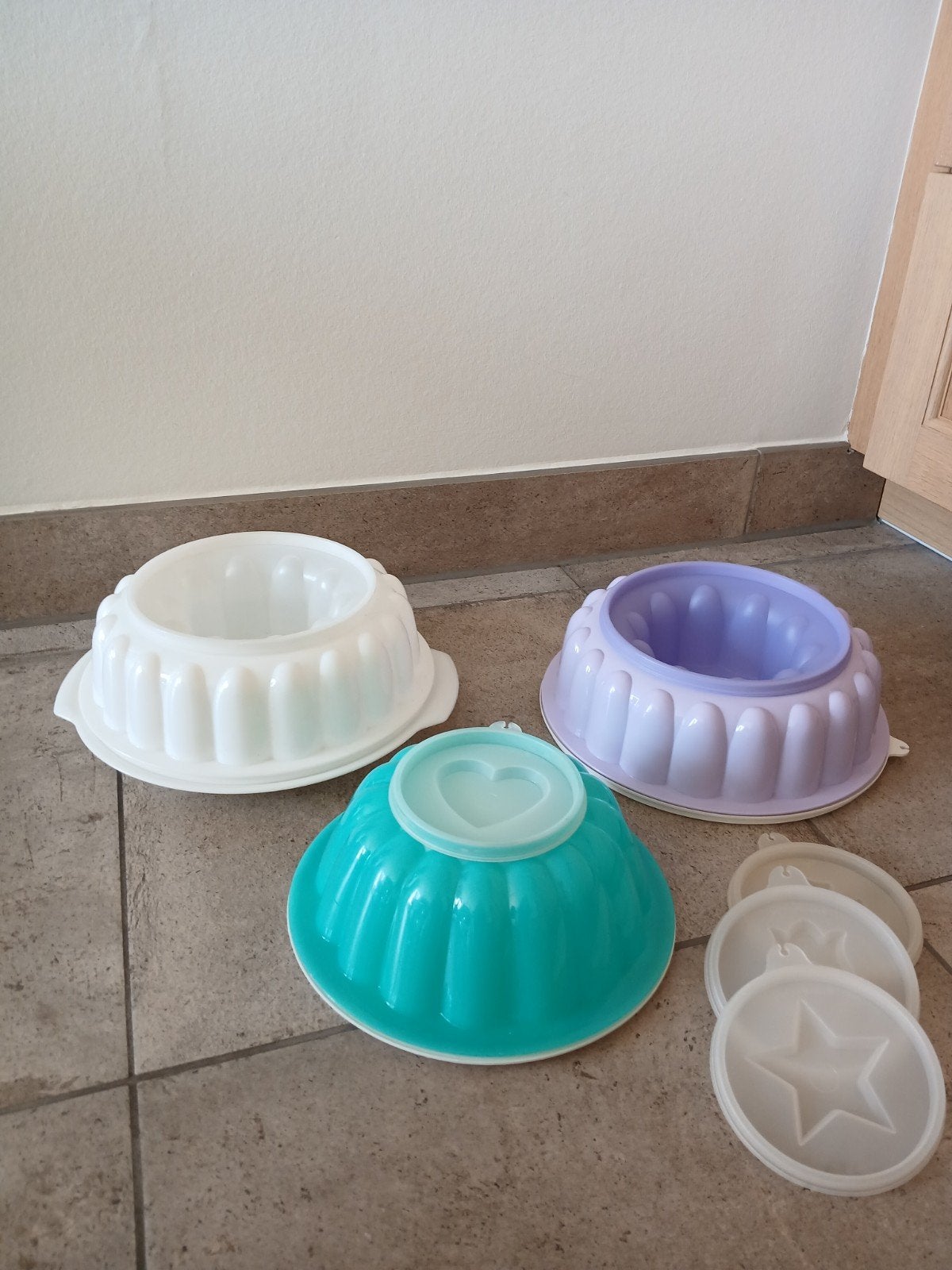 Tupperware puddingvorm/vliegende schotel/rijstvorm/gastronoo, Overige kleuren, Overige typen, Ophalen of Verzenden, Met deksel