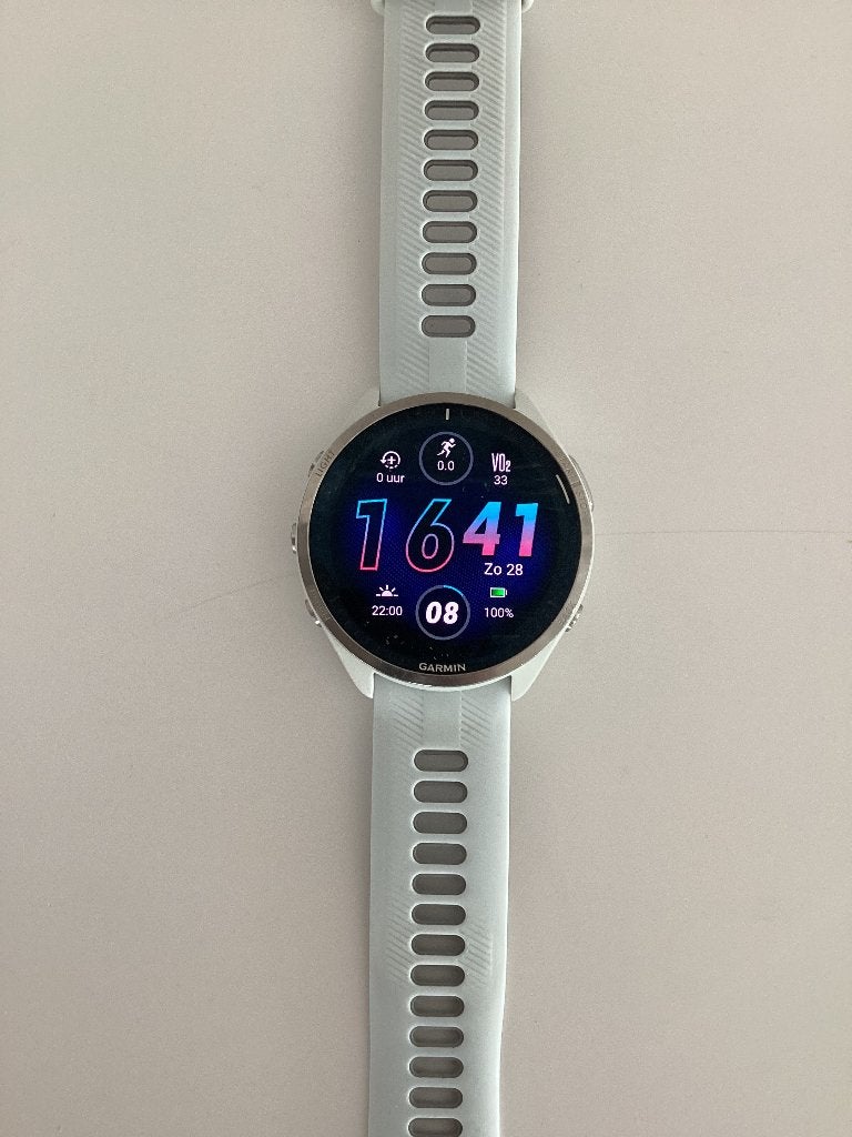 Garmin forerunner 965 smartwatch, Gebruikt, Wit, Garmin forerunner, IOS