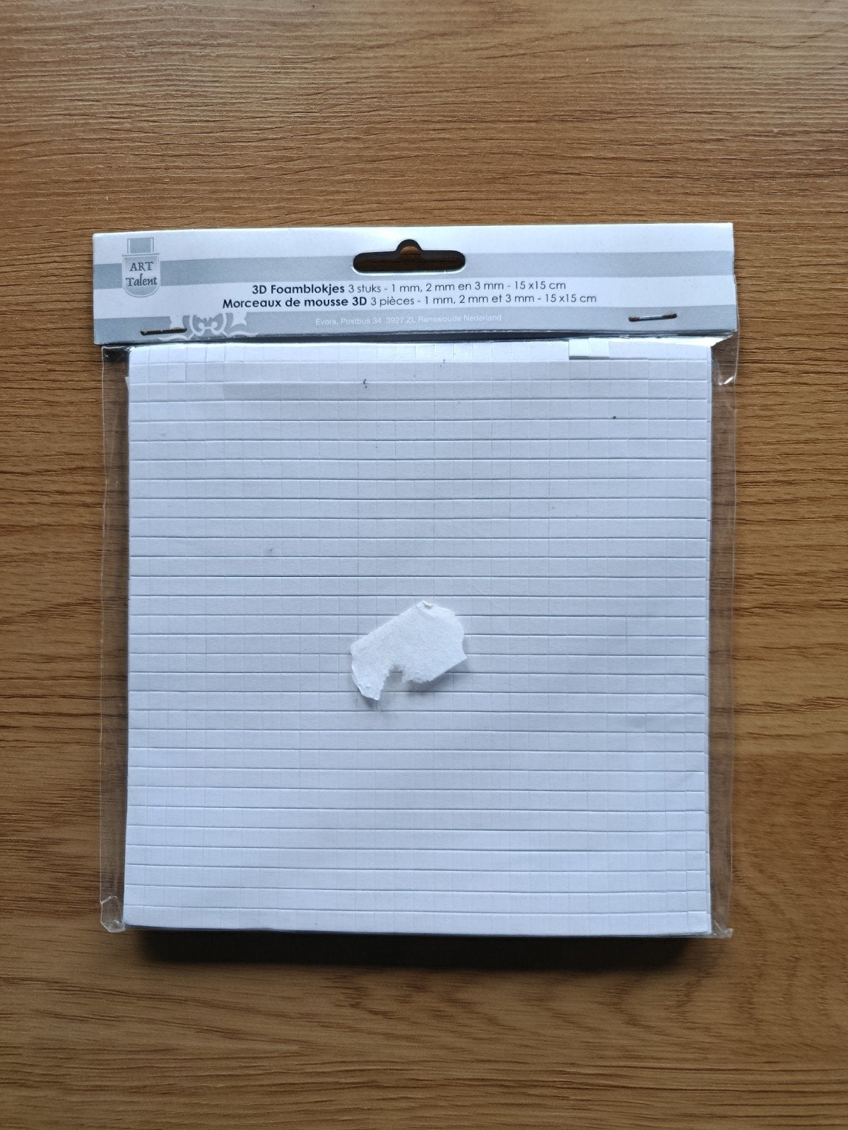 3D foamblokjes,, Hobby en Vrije tijd, Ophalen of Verzenden, Nieuw, Overige thema's, Overige typen