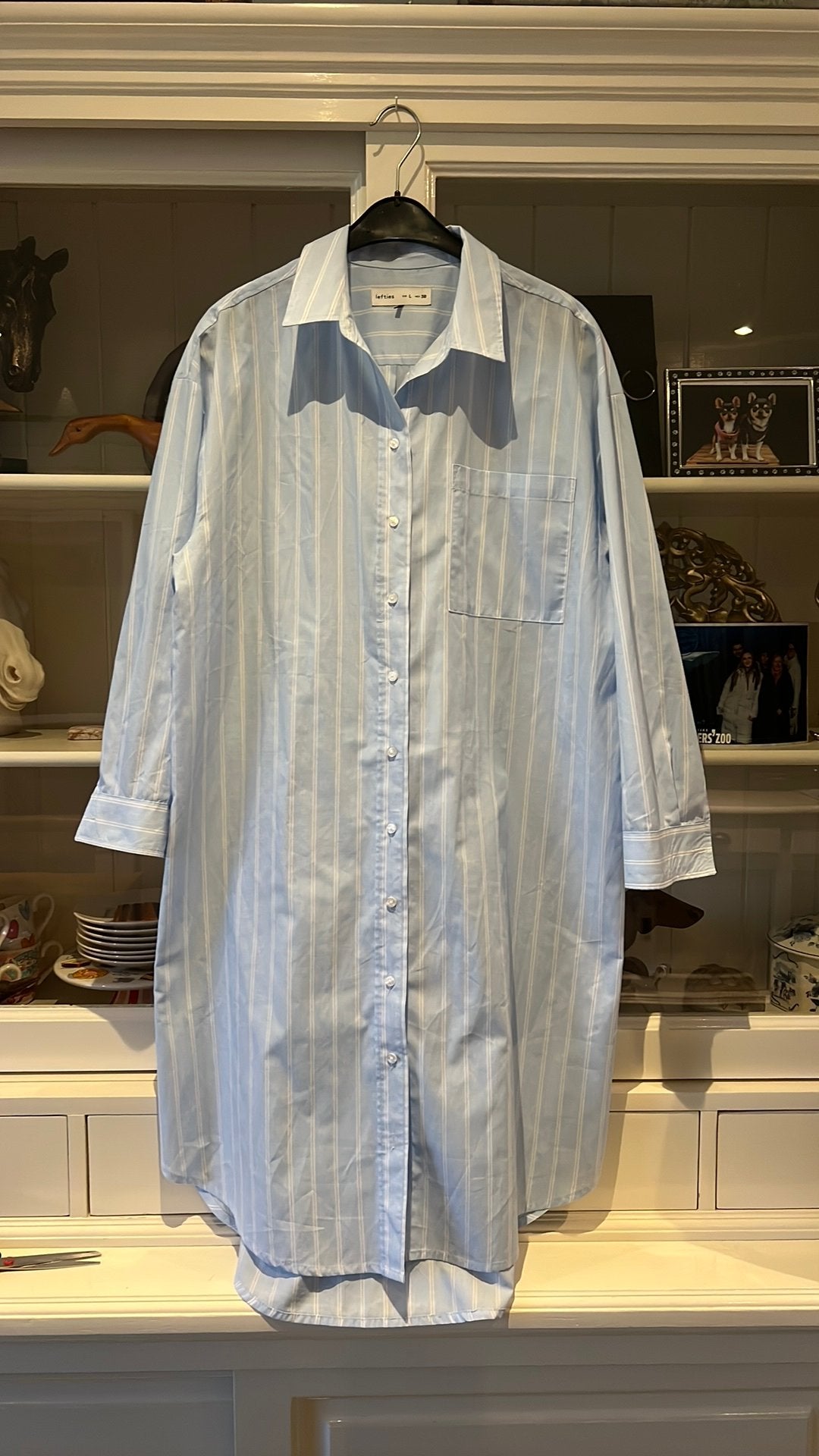 Blouse mt L van Lefties, Kleding | Dames, Ophalen of Verzenden, Zo goed als nieuw, Maat 42/44 (L), Blauw