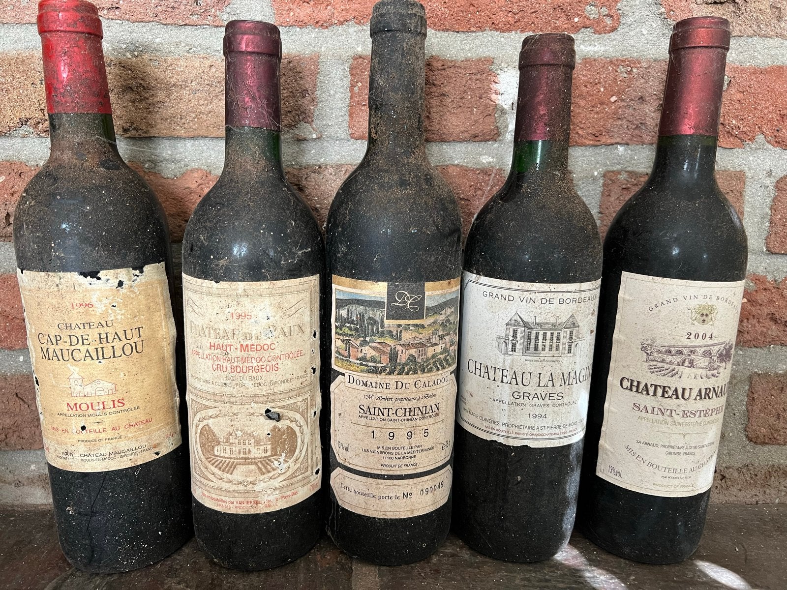 Collectie Franse Rode Wijnen, Ophalen, Gebruikt, Frankrijk, Rode wijn