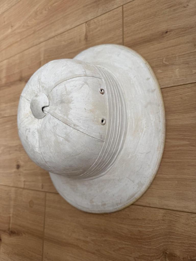 Tropenhelm uit begin 1900, Ophalen of Verzenden, Gedragen