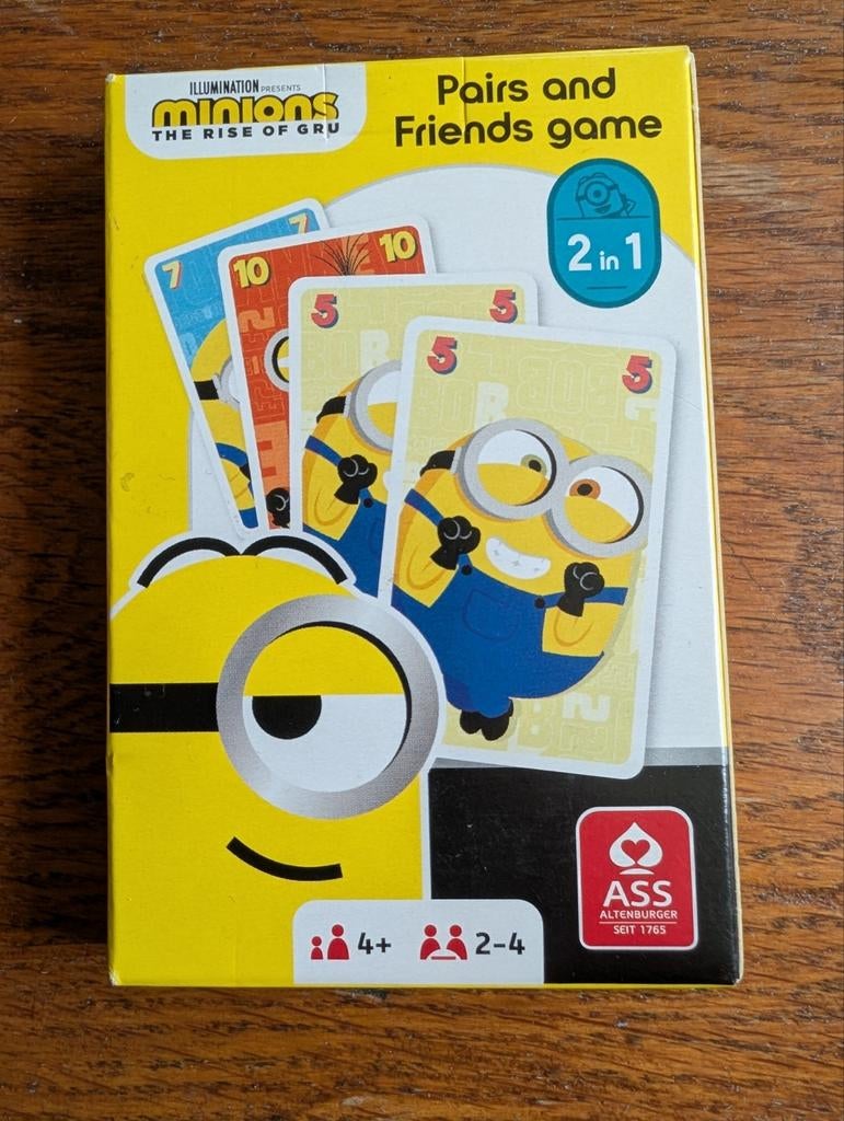 Minions kaartspel, Ophalen of Verzenden, Zo goed als nieuw