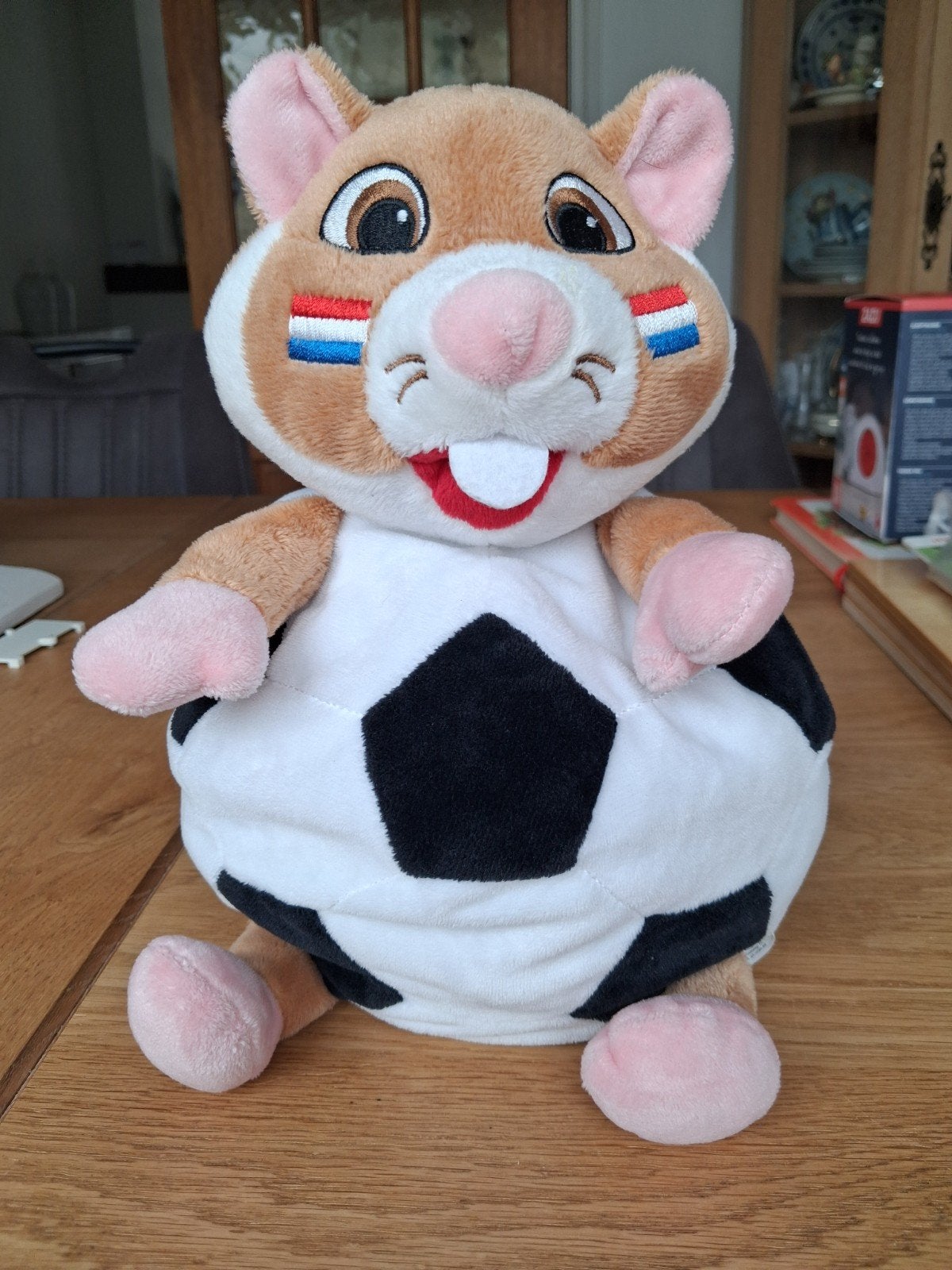 AH VOETBAL KNUFFEL OMKEERBAAR, Ophalen of Verzenden, Zo goed als nieuw, Overige typen