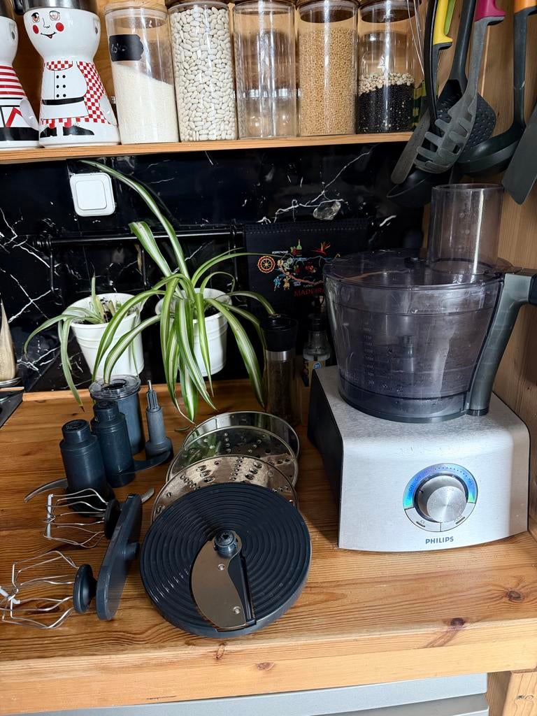Philips Foodprocessor - Werkt perfect!, Witgoed en Apparatuur, Keukenmixers, Gebruikt, Ophalen of Verzenden
