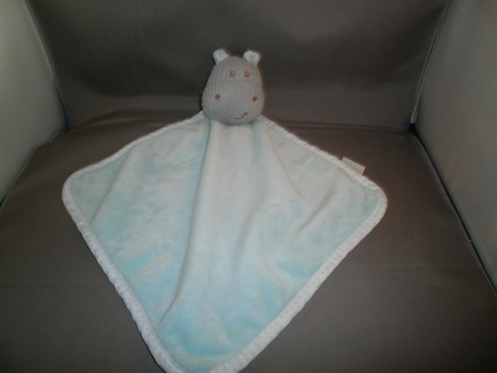 happy horse blokker nijlpaard gehaakt hoofd doek velours, Nieuw, Ophalen of Verzenden, Wasbaar, Middelgroot (20 tot 80 cm)