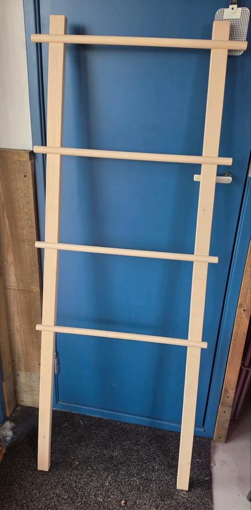 IKEA Vilto handdoekenrek / kledingrek van berkenhout, Ophalen, Gebruikt, Overige typen, 150 tot 200 cm