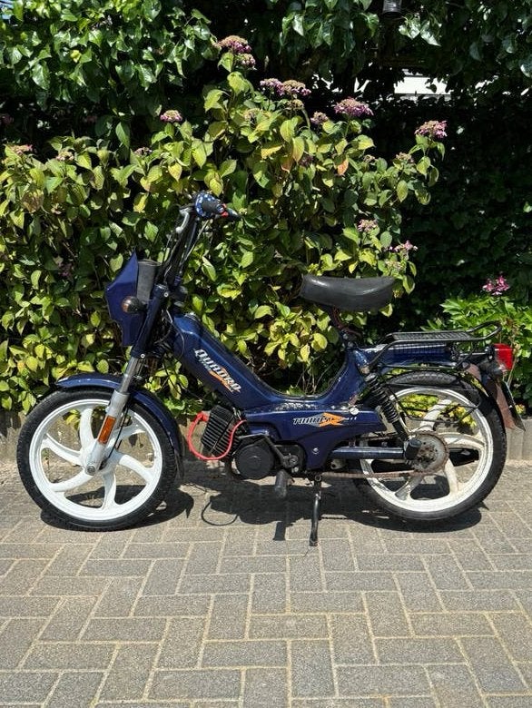 Tomos quadro blauw kenteken, Ophalen, Zo goed als nieuw, Quadro