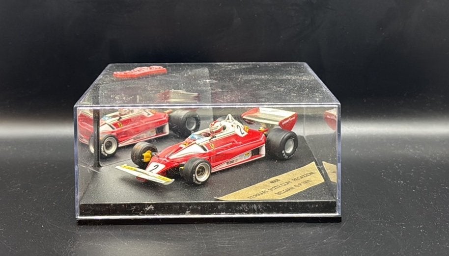 Ferrari 312T2 Clay Regazzoni Belgische GP 1976 #2 1:43, Ophalen of Verzenden, Zo goed als nieuw, Auto's