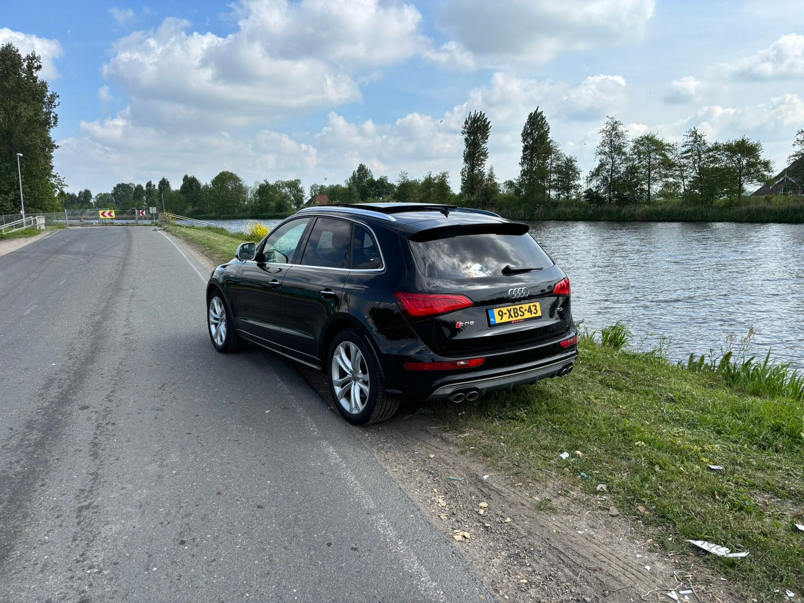 zeer complete Audi SQ5 B&O+ panodak3.0 TDI Quattro Tiptronic, Automaat, 15 km/l, Lichtsensor, Zwart