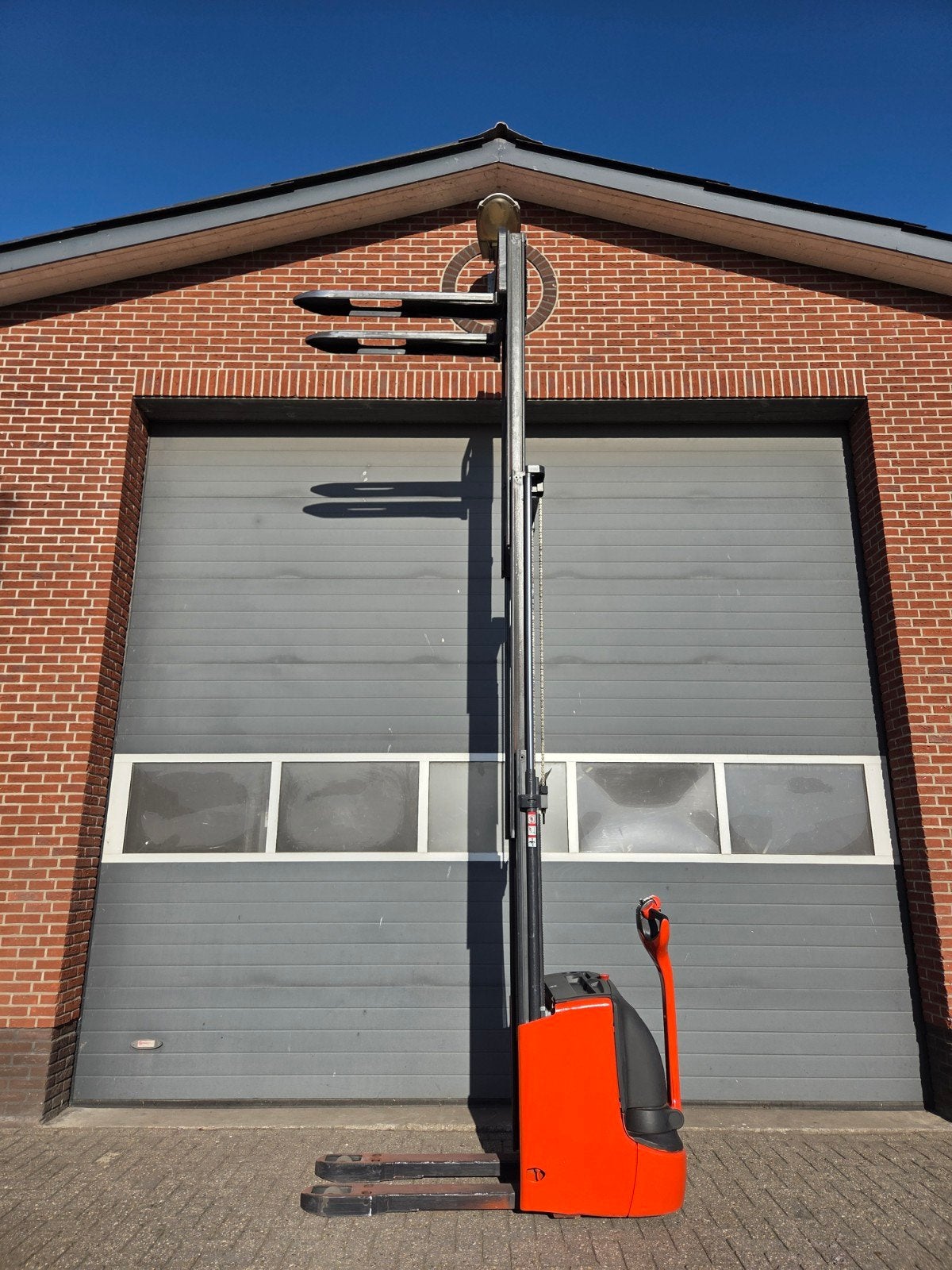Stapelaar Linde L12 Triplex Doublestock 4480 mm 2009, Ophalen of Verzenden