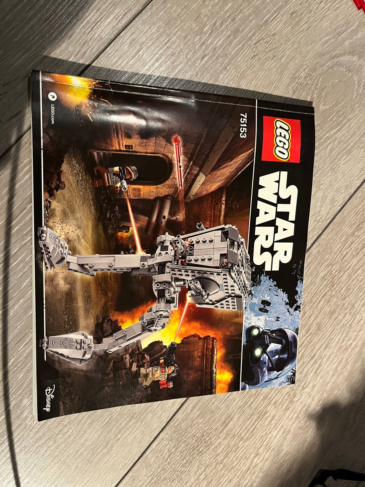 LEGO Star Wars AT-ST Walker 75153 met minifiguren, Star Wars, Lego, Ophalen of Verzenden, Zo goed als nieuw