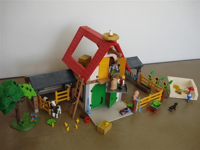 Playmobil Boerderij 4490 +4492+4498+4493+4491+4146