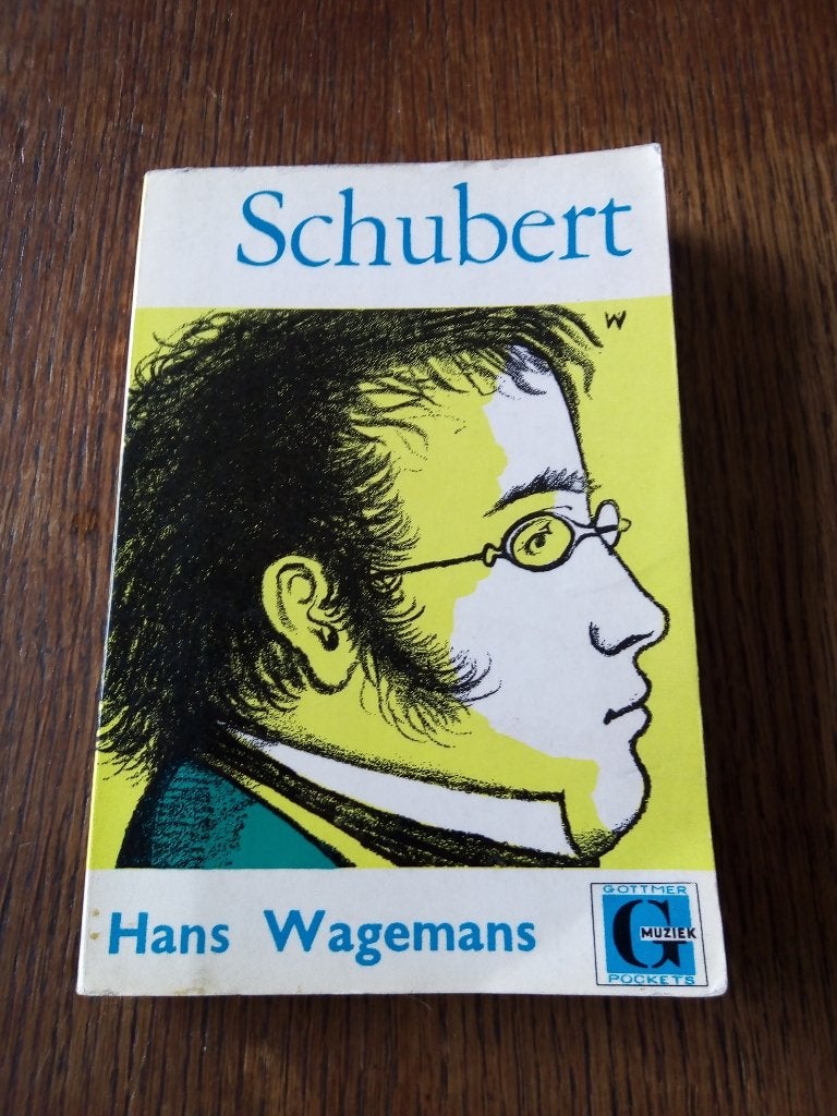 schubert-hans wagemans *1958*-1ste druk, Ophalen of Verzenden, Gelezen, Hans wagemans