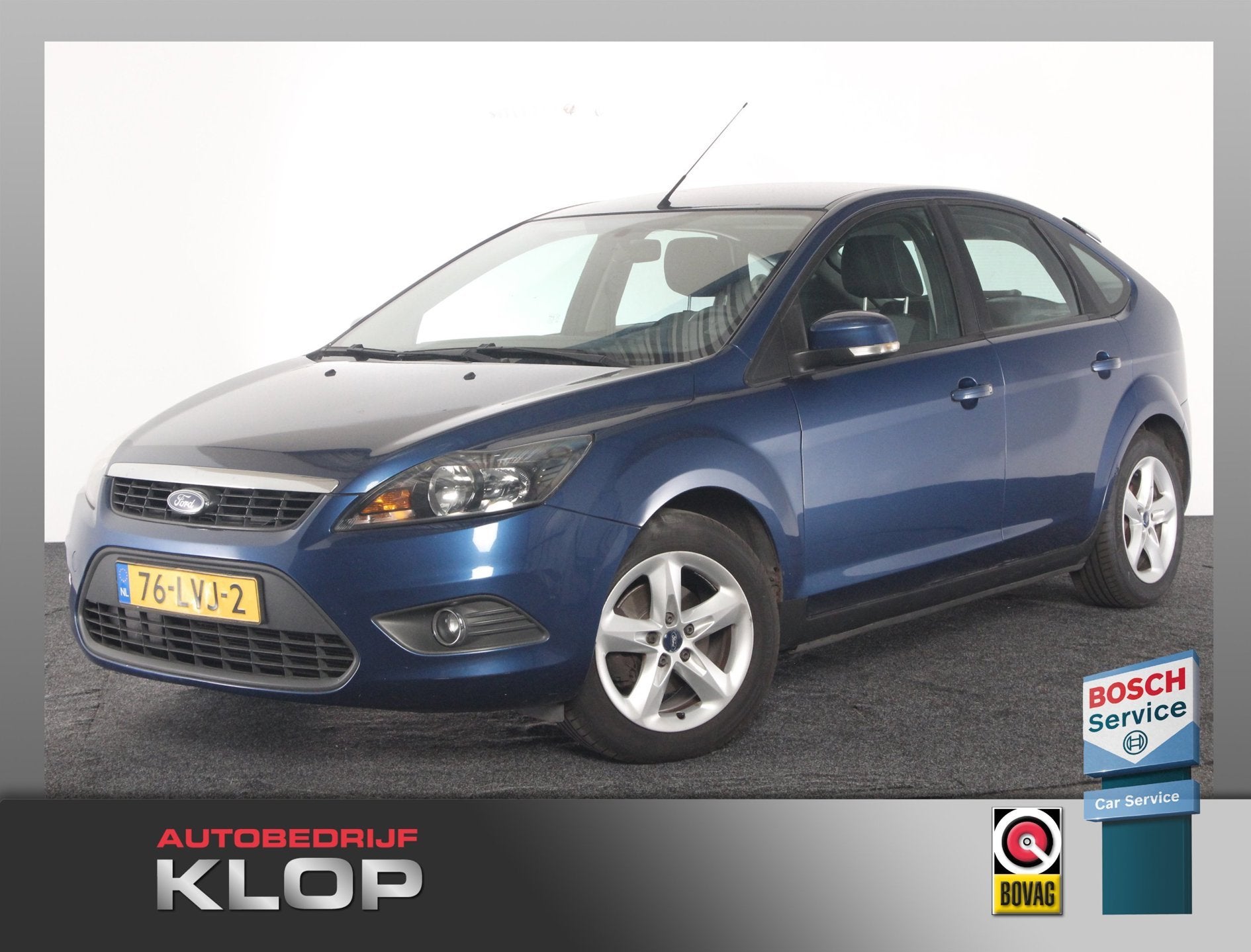 Ford Focus 1.6 Ghia, Auto's, Ford, Gebruikt, 4 cilinders, Blauw, 620 kg