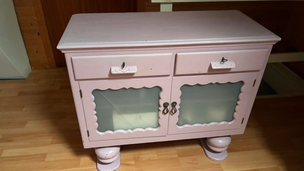 Oude commode, Ophalen, 100 tot 150 cm, 1 of 2 laden, Zo goed als nieuw