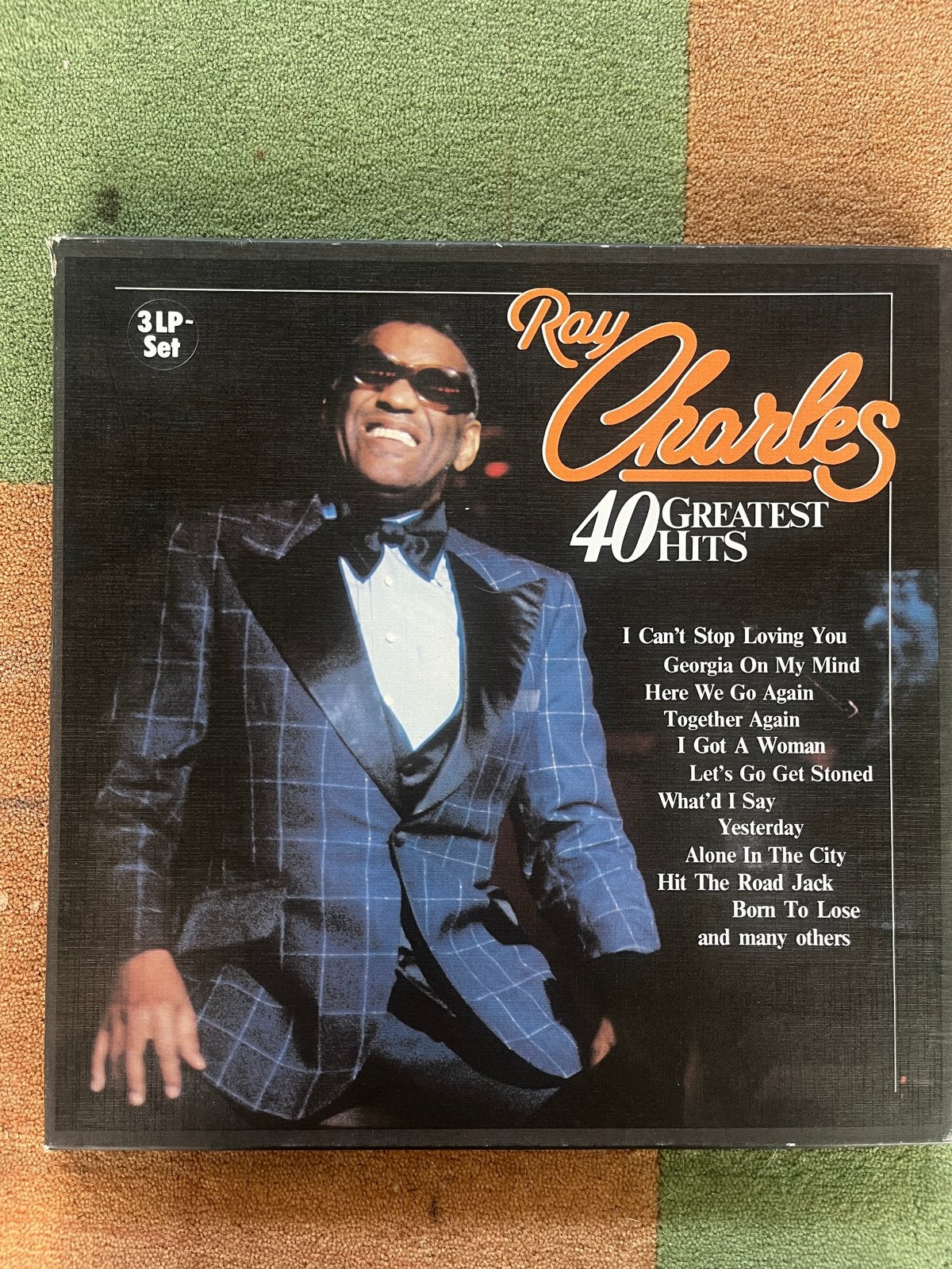 Ray Charles - 40 Greatest Hits - 3LP Boxset, Cd's en Dvd's, Cd's | Overige Cd's, Ophalen of Verzenden, Gebruikt, Boxset