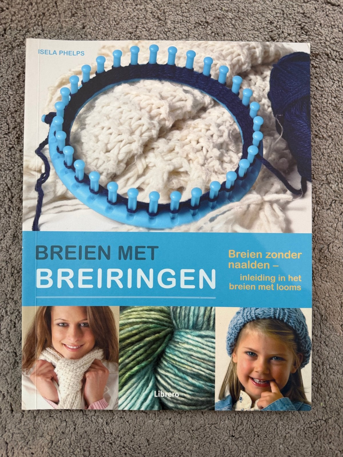 Breien met Breiringen - Breien zonder naalden, Hobby en Vrije tijd, Breien en Haken, Ophalen of Verzenden, Zo goed als nieuw, Breien