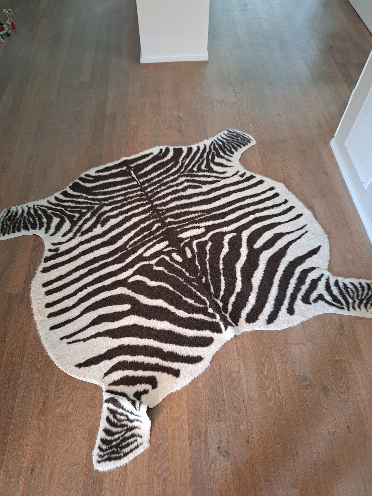 IKEA Grensten Vloerkleed - Zebraprint, Ophalen, Gebruikt, Zebraprint, Modern, Speels, Overige vormen