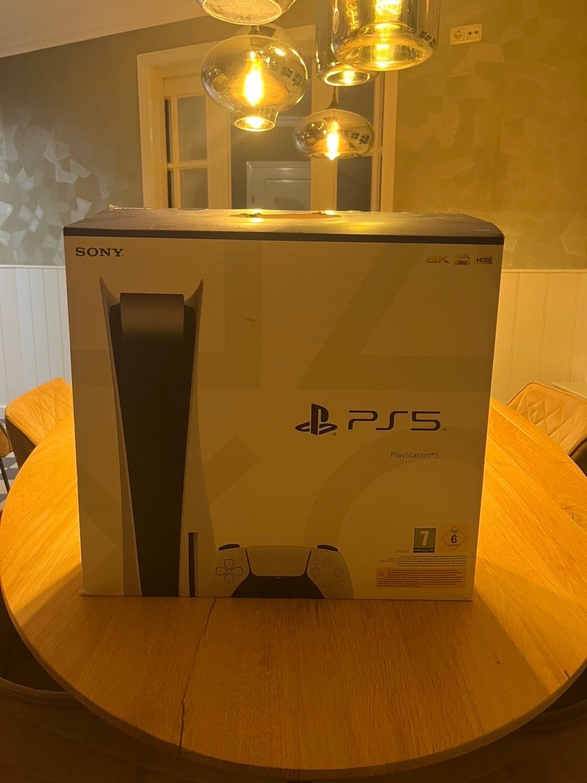Sony PlayStation 5 Disc Edition met 2 controllers, Ophalen of Verzenden, Zo goed als nieuw, Playstation 5