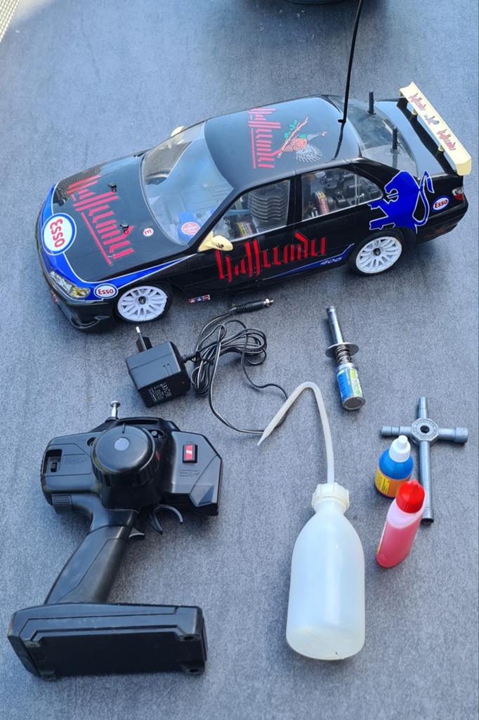 Tamiya TGS Nitro 4x4 RTR RC Auto - Compleet Pakket, Hobby en Vrije tijd, Gebruikt, Ophalen of Verzenden, Schaal 1:10, Auto onroad