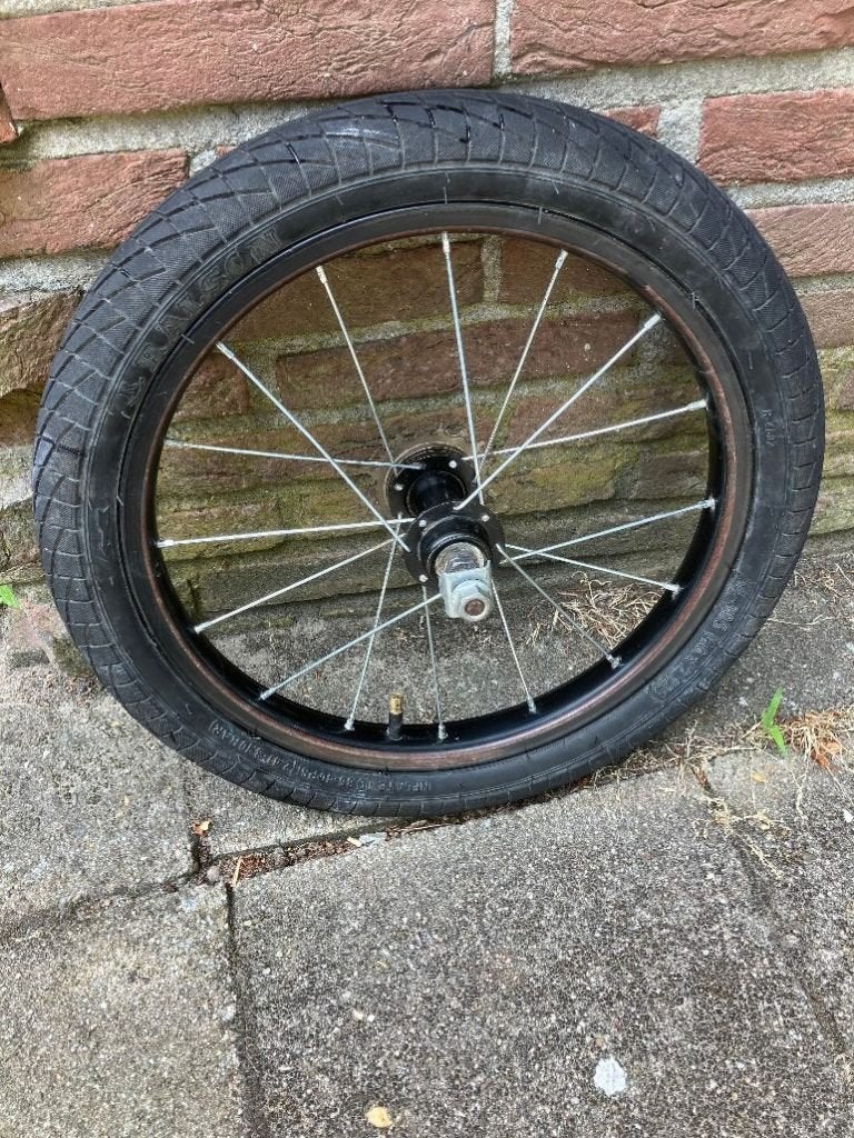 Fietswiel 16 inch, Gebruikt, Kinderfiets, Staal, Ophalen