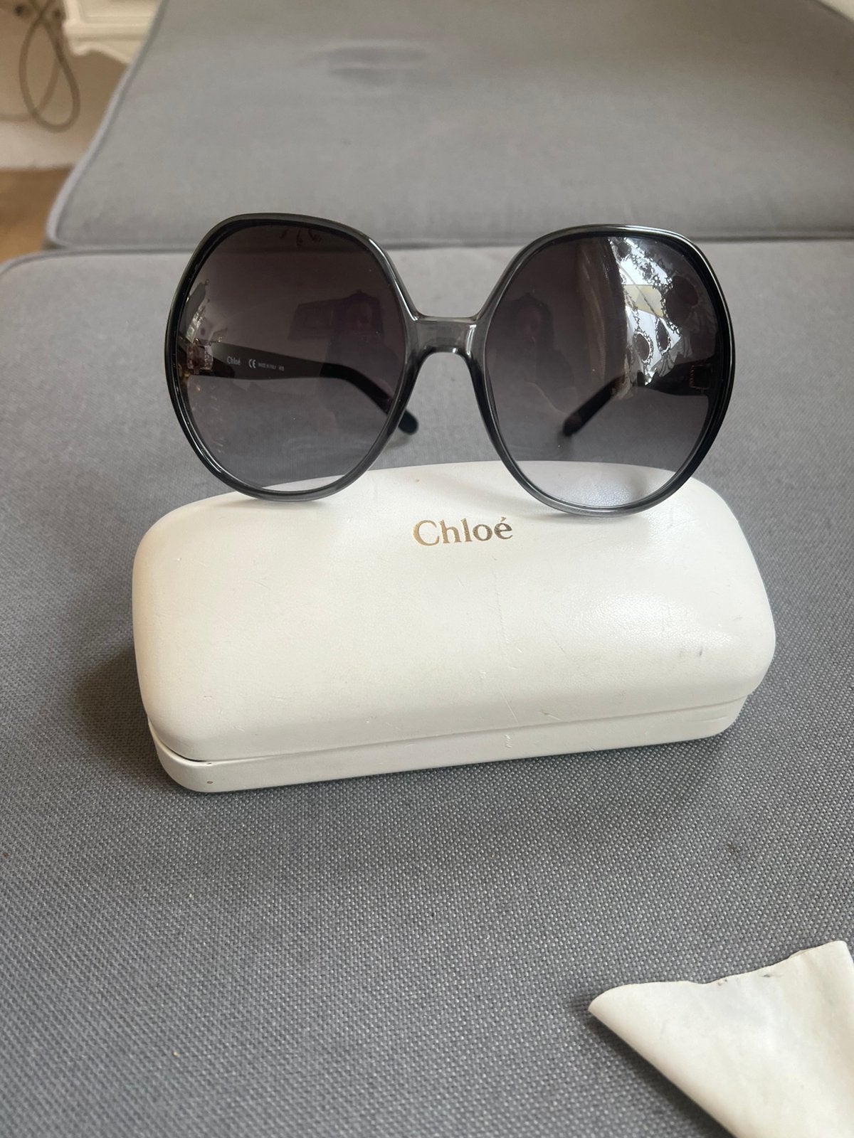Chloe zonnebril dames, Ophalen of Verzenden, Zo goed als nieuw, Zwart, Overige merken