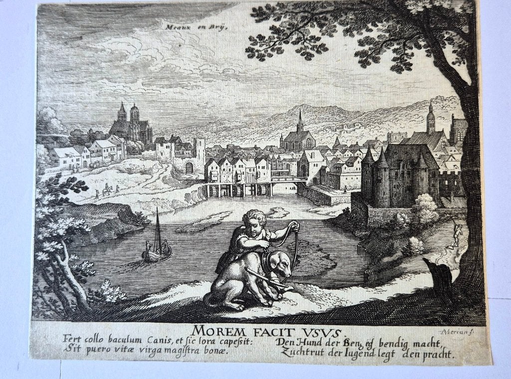 EMBLEMATA NOVA Matthias Merian I (1593-1650) 8 gravures, Verzenden