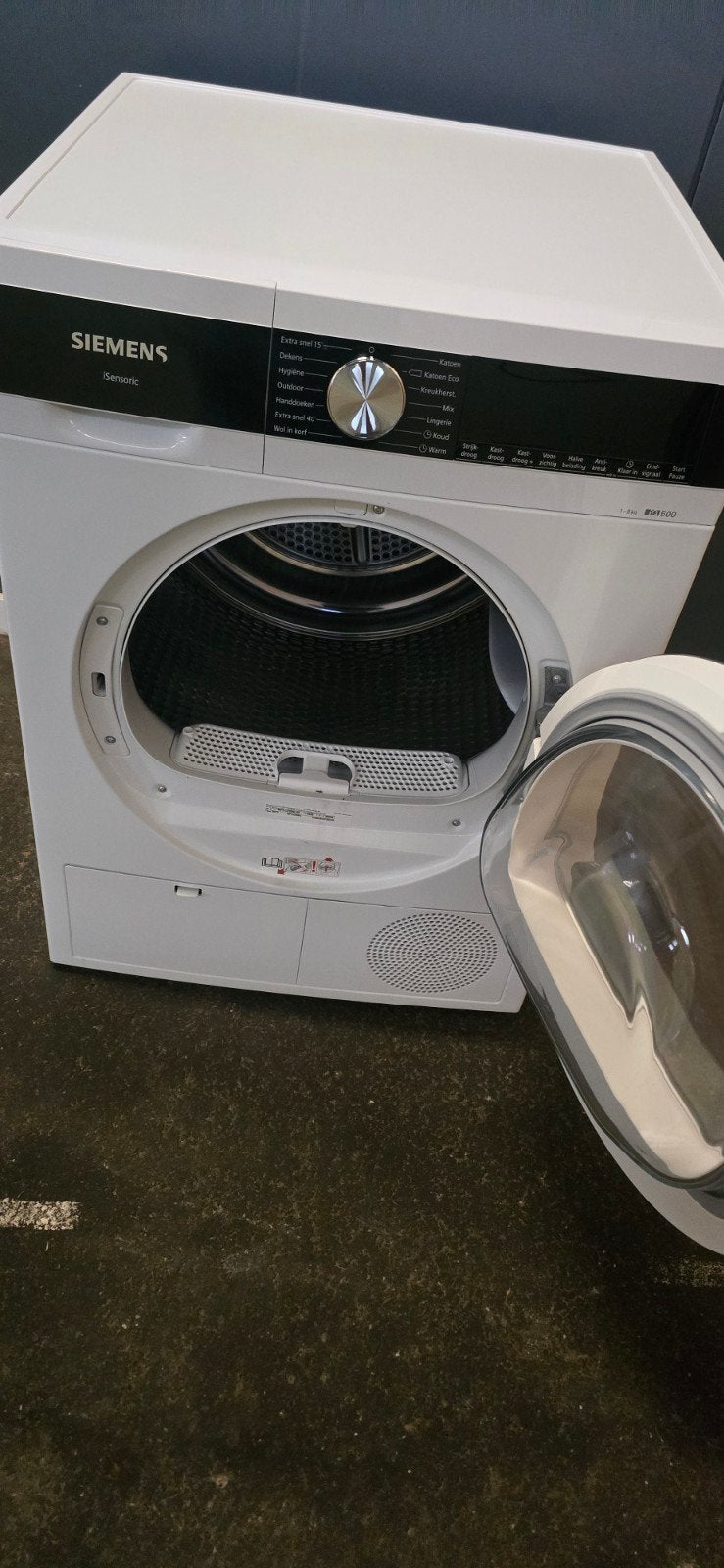 Foto 4 van Siemens iQ500 Extraklasse Warmtepompdroger A+++ 8kg