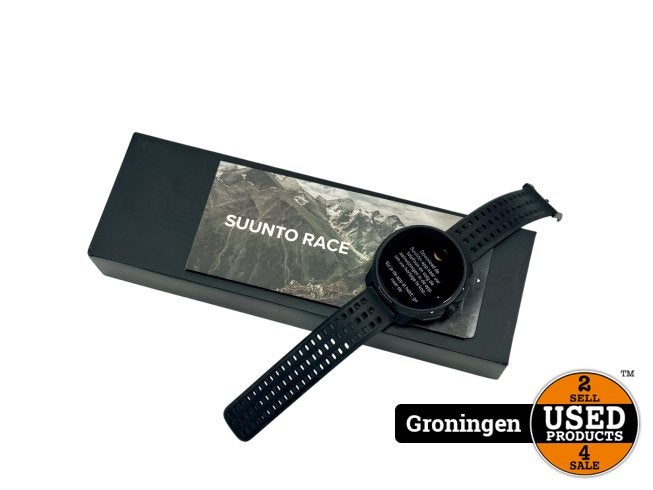 Suunto Race GPS Horloge (SS050929000) All Black | COMPLEET I, Flex Ltd., Zo goed als nieuw, https://flex.com/contact-us, Nobelstraat 10, 5807 GA Oostrum LB, Limburg, Nederland