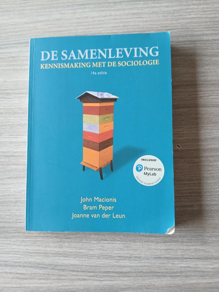 Joanne van der Leur - 14e editie, Joanne van der Leur; John Macionis; Bram Peper, Ophalen of Verzenden, Zo goed als nieuw, Nederlands