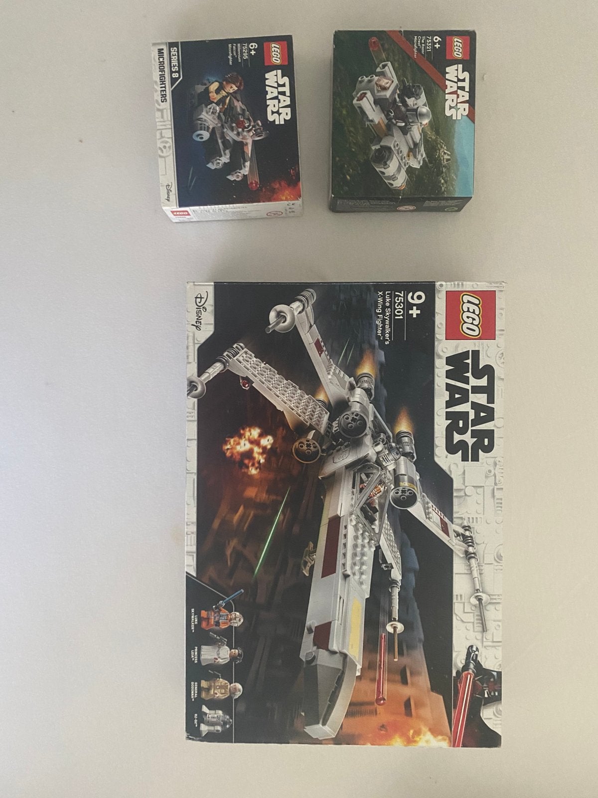 3 sets LEGO StarWars 75321, 75295 en 75301 compleet en nieuw, Ophalen, Zo goed als nieuw