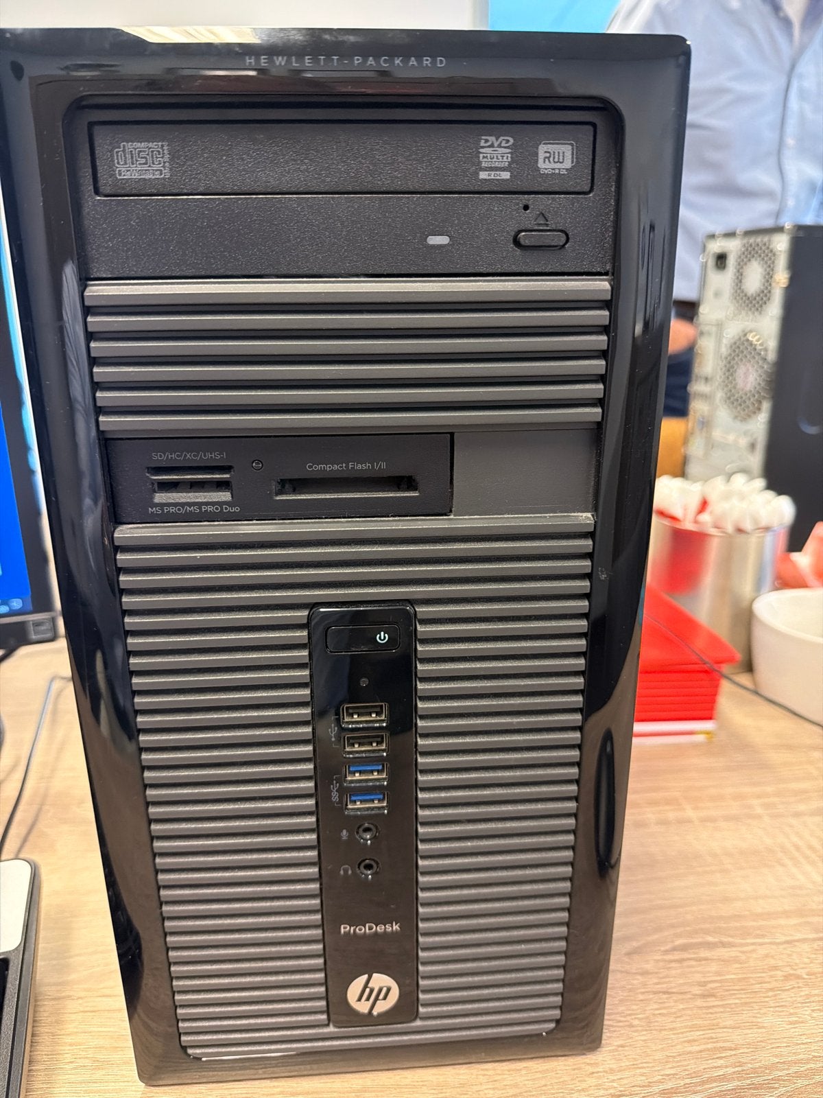 HP ProDesk 490 G1 MT Desktop PC - Intel Core i5, 4GB RAM, Gebruikt, HDD, Minder dan 4 GB, Ophalen of Verzenden