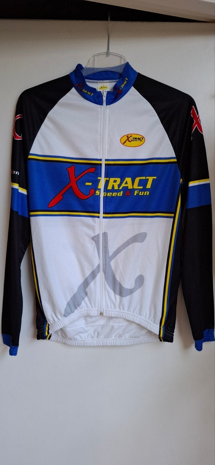 X-Tract Wielershirt Maat L lange mouwen, Ophalen of Verzenden, Zo goed als nieuw, Kleding