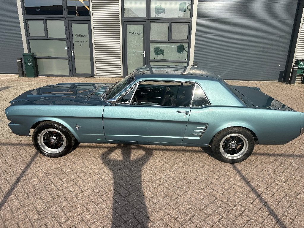 Ford Mustang Coupe 1966 A-Code Automaat, Auto's, Ford Usa, Particulier, Mustang, Radio, Benzine, Coupé, Automaat, Blauw, Zwart